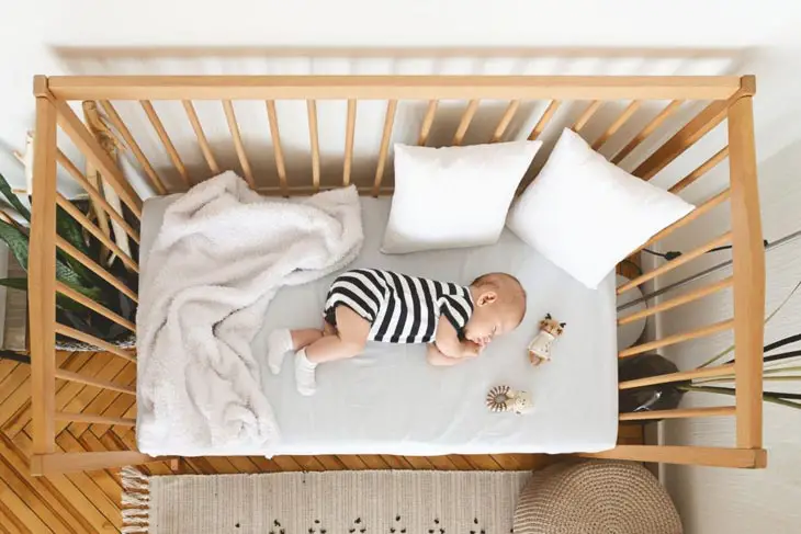 baby rotates in bassinet