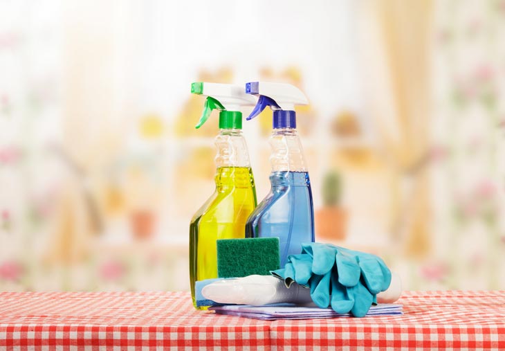 Wash Carpets With Glass Cleaners And An Iron