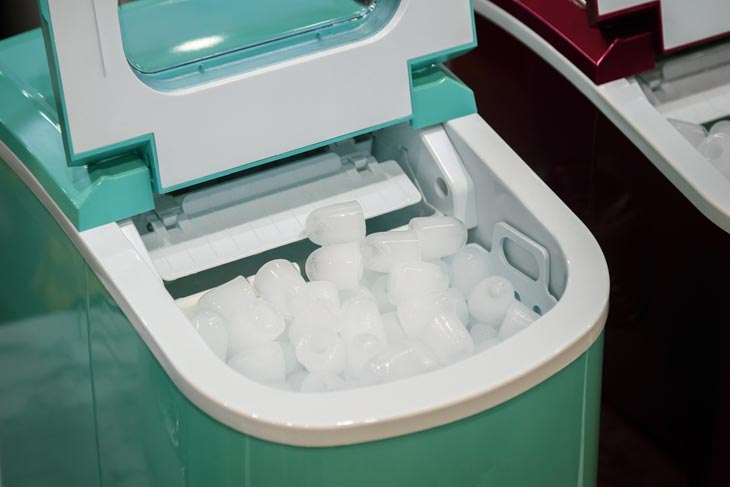 how to clean a portable ice maker