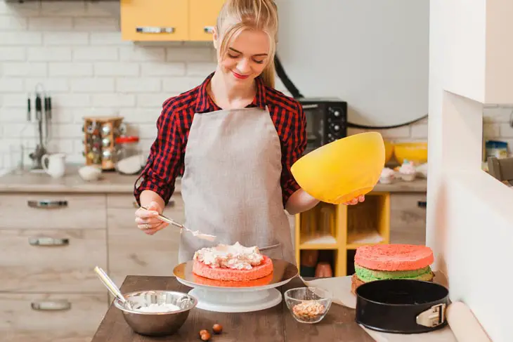 Making Birthday Cake