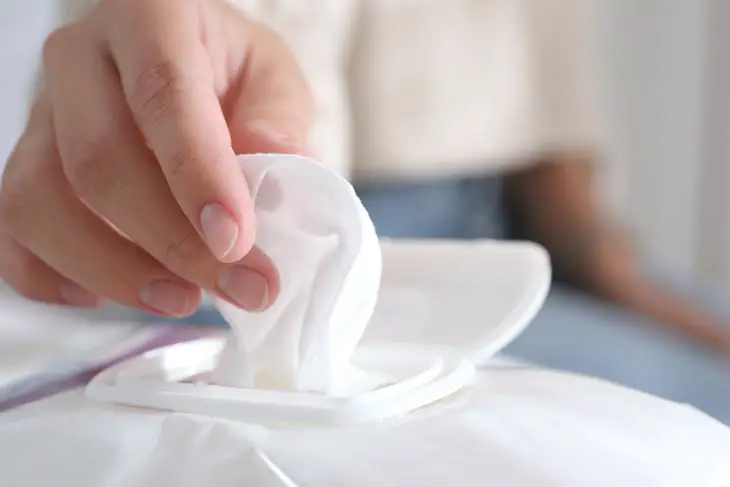 Use Baby Wipes To Clean Inside The Bag