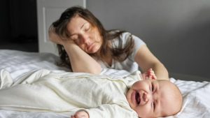 baby crying out in sleep