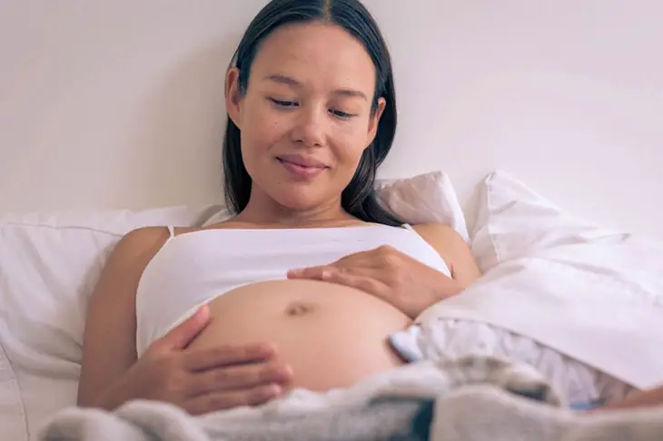 A soft belly during pregnancy