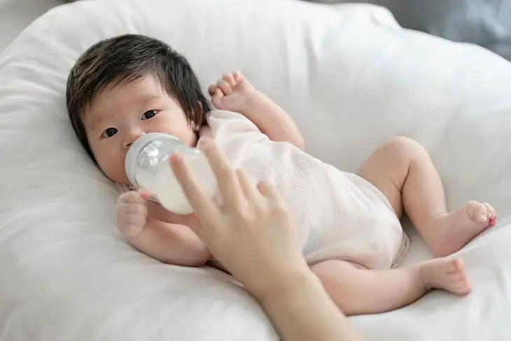 does warm milk help with acid reflux in babies